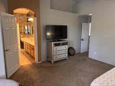 Master bedroom complete