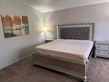 Master bedroom complete