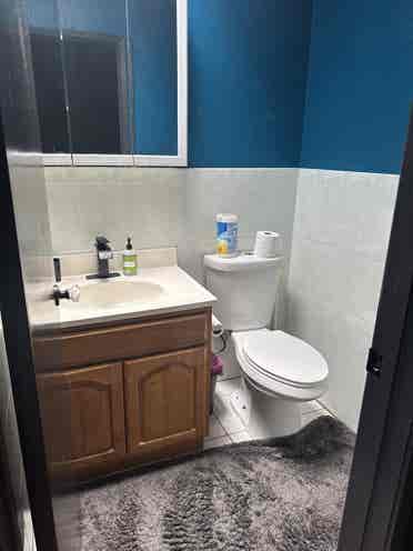 Spacious Private bed and bathroom
