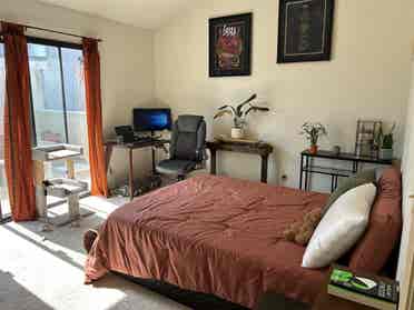 HB Large room w/ Attached Balcony