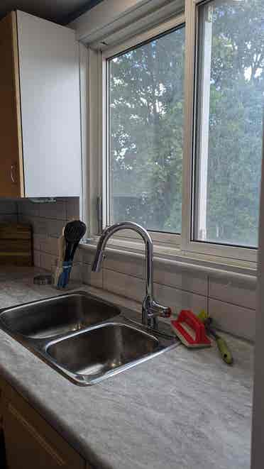Renovated Furnished two BR flat