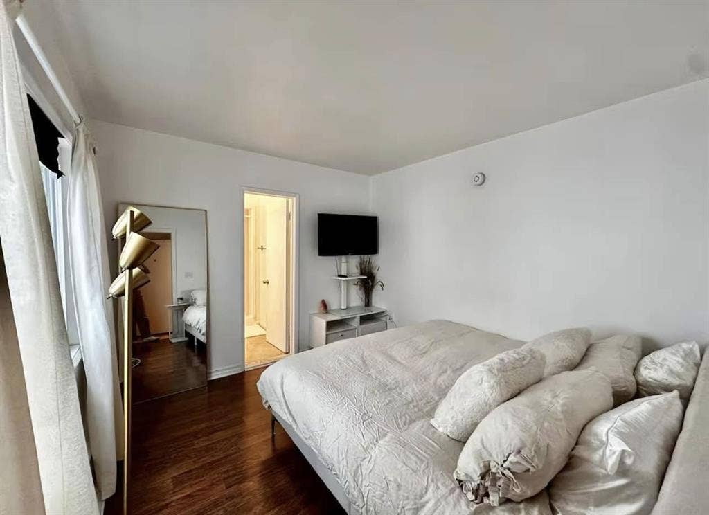 Available furnished bedroom + bath