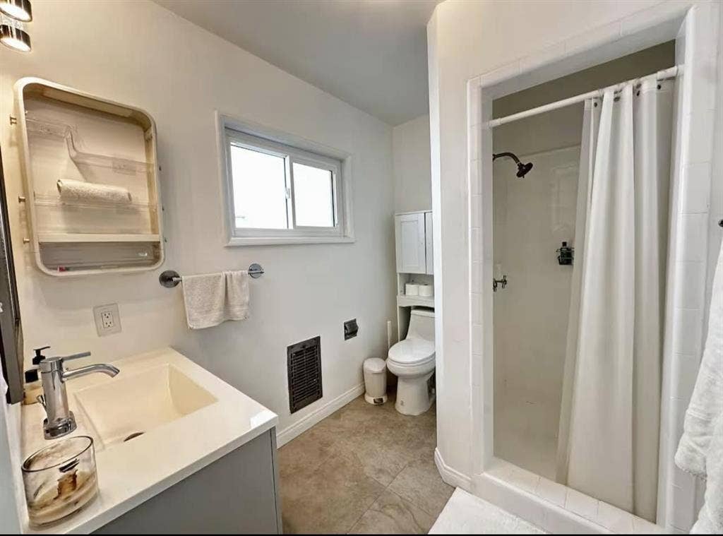 Available furnished bedroom + bath