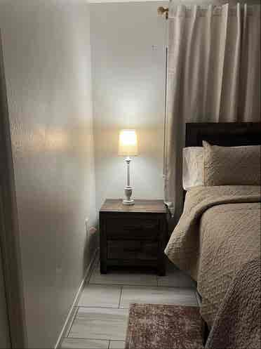 GENEROUS SIZE ROOM FURNISHED