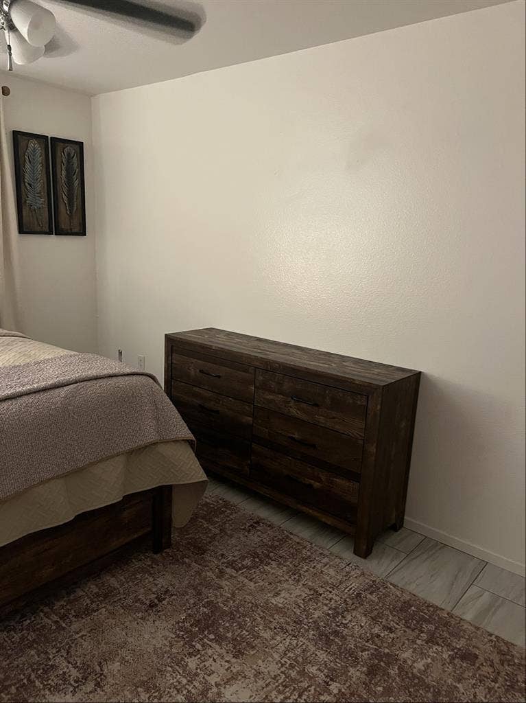 GENEROUS SIZE ROOM FURNISHED