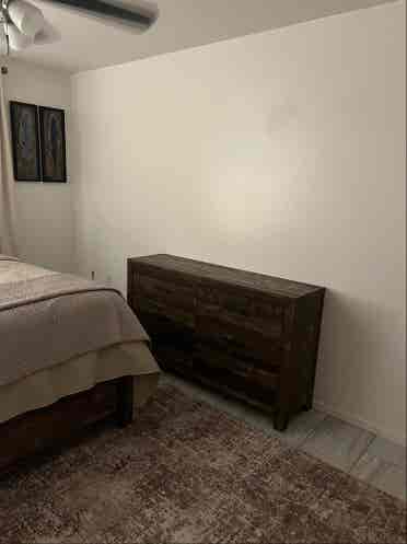 GENEROUS SIZE ROOM FURNISHED