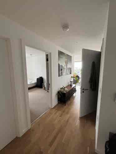 Spacious, modern double bed