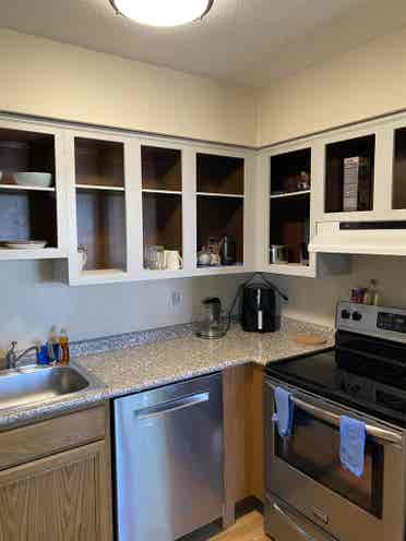Furnished One bedroom apartment.