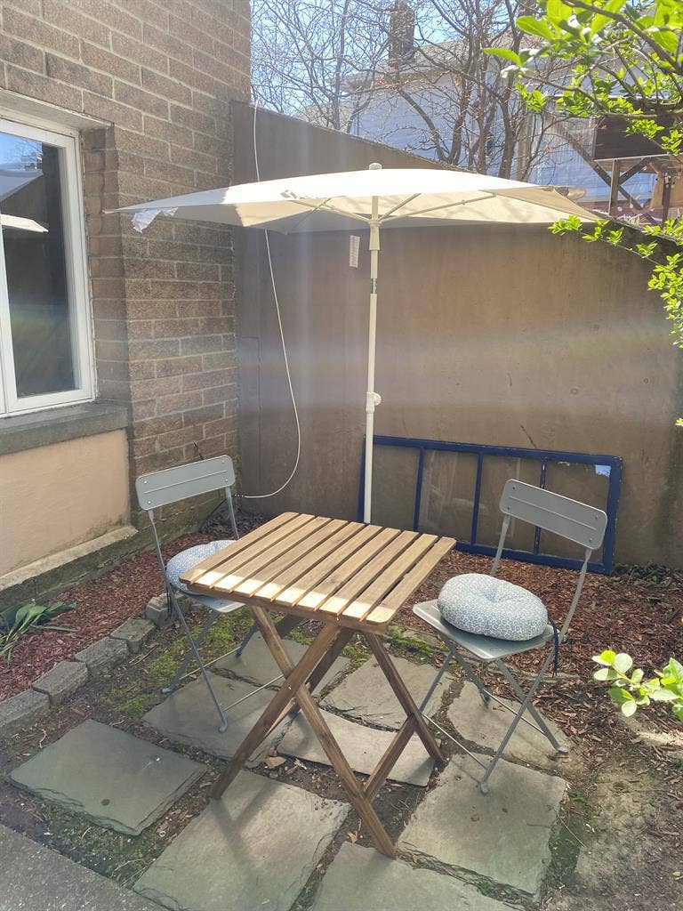 Furnished One bedroom apartment.