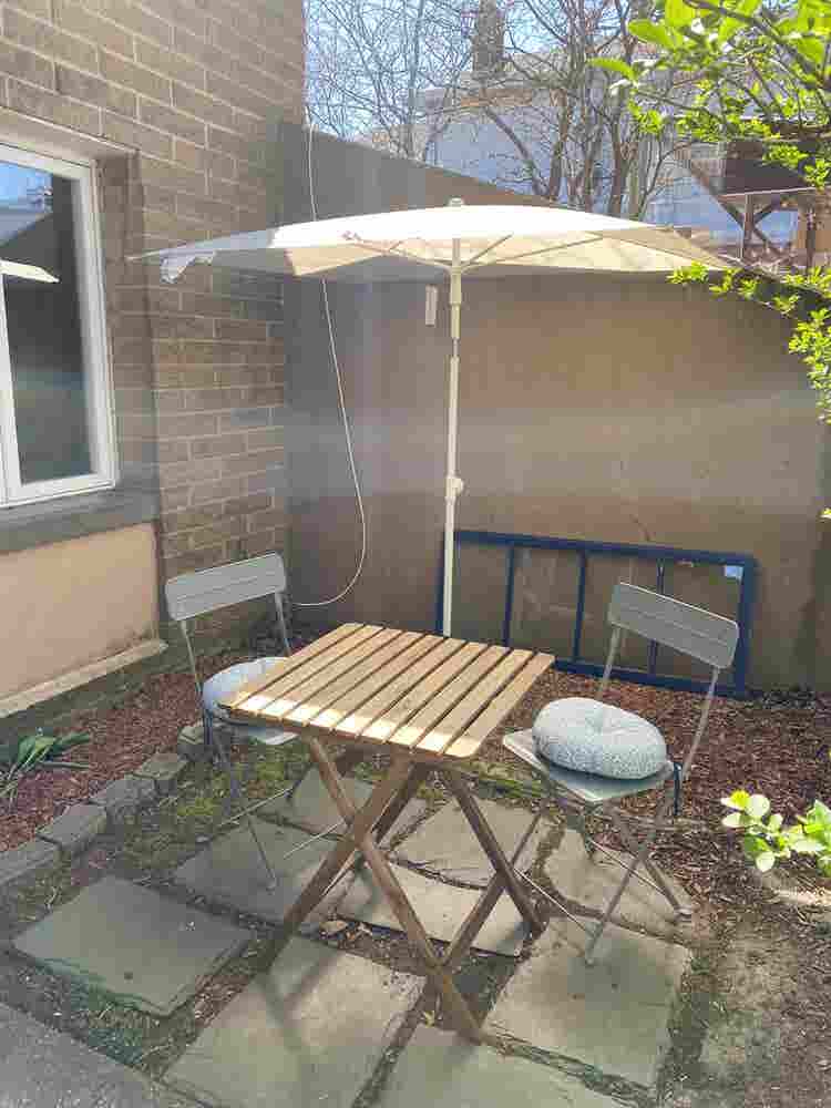 Furnished One bedroom apartment.