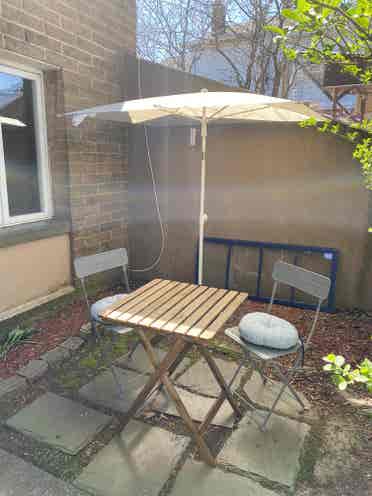 Furnished One bedroom apartment.