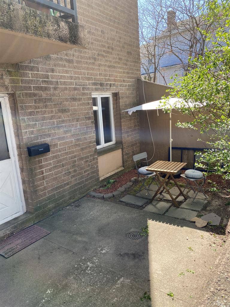 Furnished One bedroom apartment.