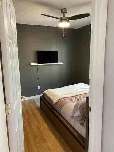 Furnished One bedroom apartment.