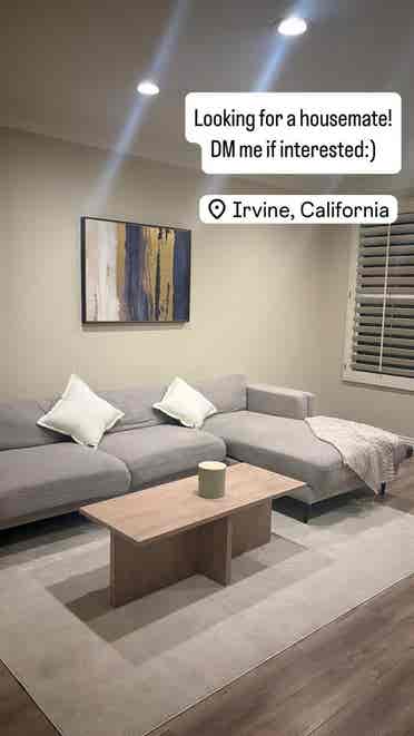 Room for Rent in Irvine!