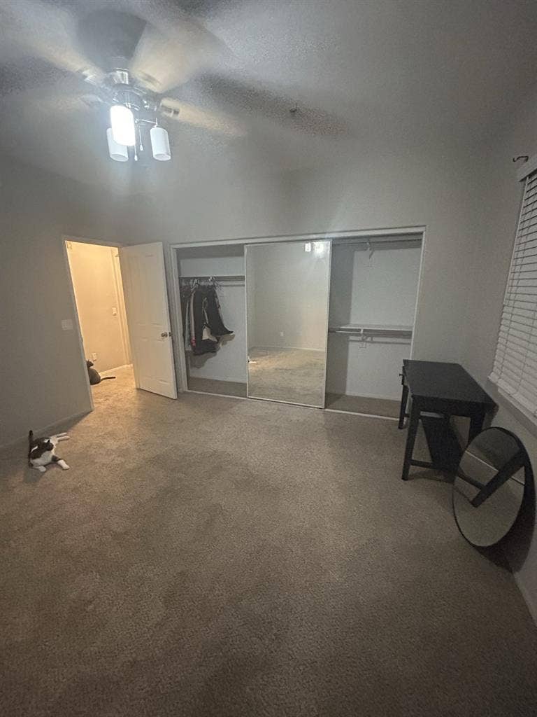 Large bedroom with private bathroom