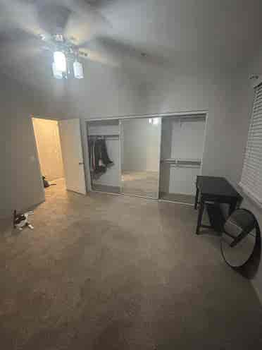 Large bedroom with private bathroom