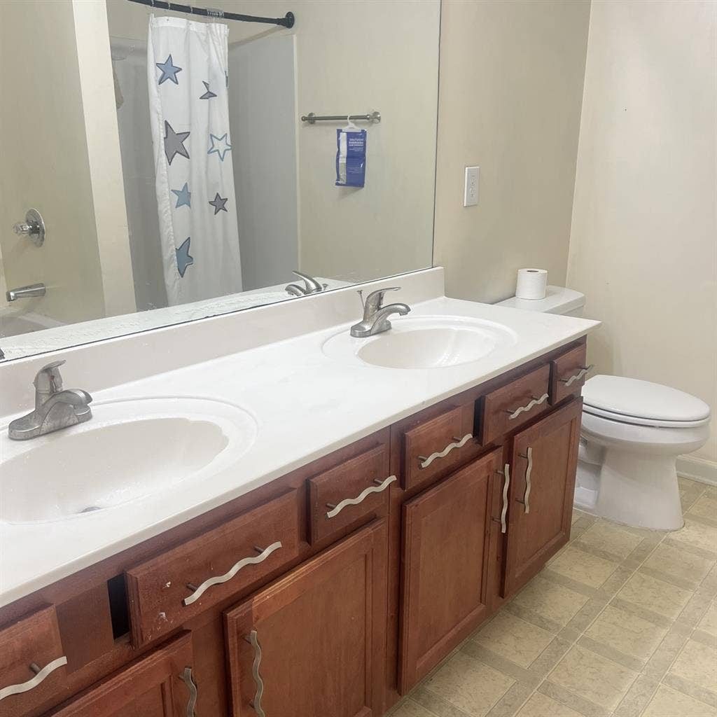 Large master bedroom available now