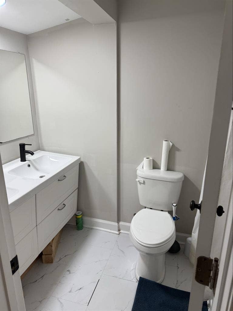 Large bedroom  private bathroom