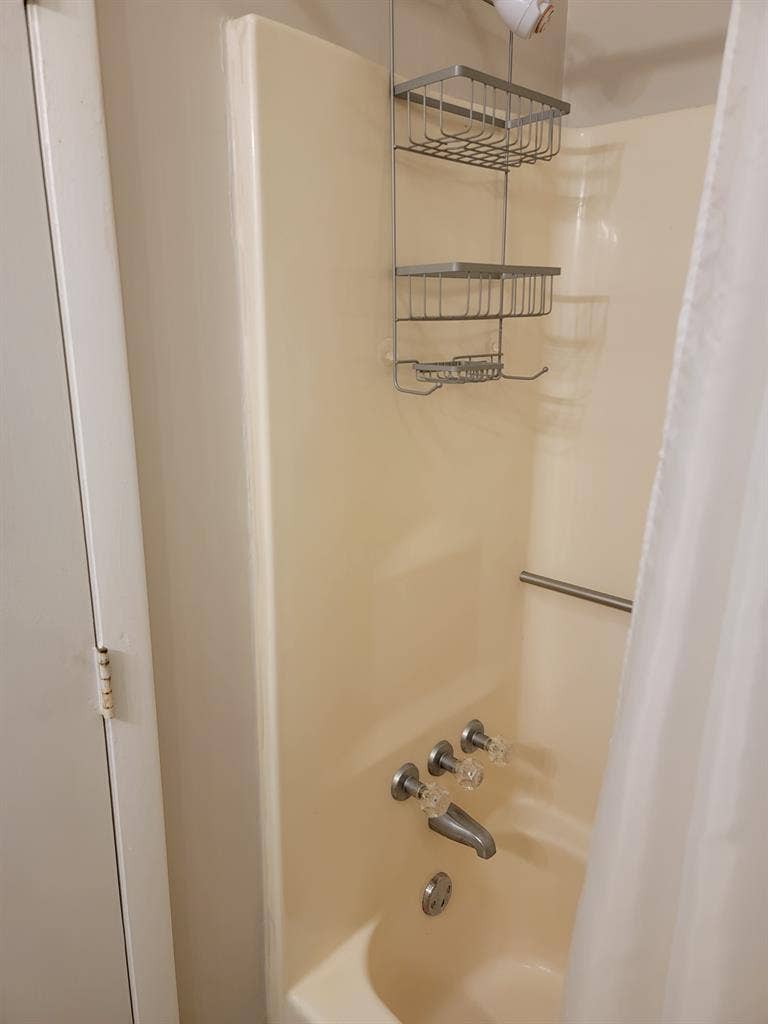 Private room and bathroom.
