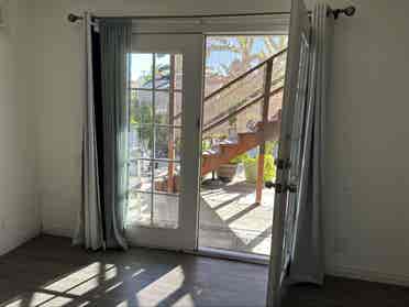 Master with own entrance and bath