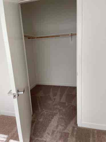 Room availble with walk-in closet