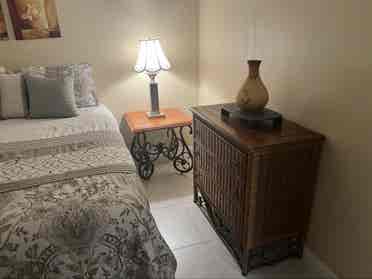 Bedroom & Private Bathroom