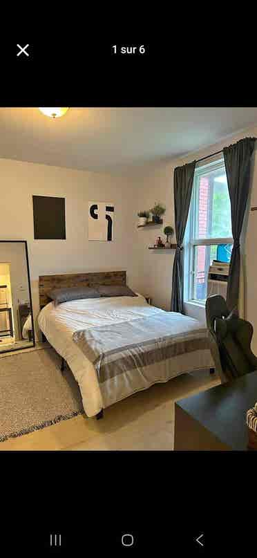 Room available right now
