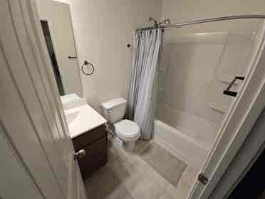 Furnished large master bedroom
