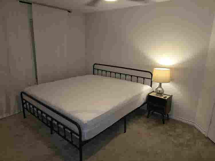 Furnished large master bedroom