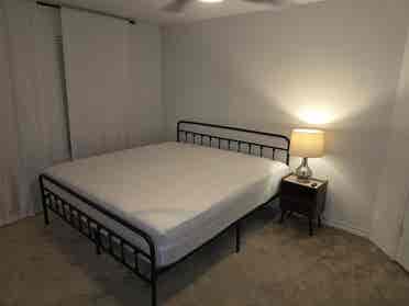 Furnished large master bedroom