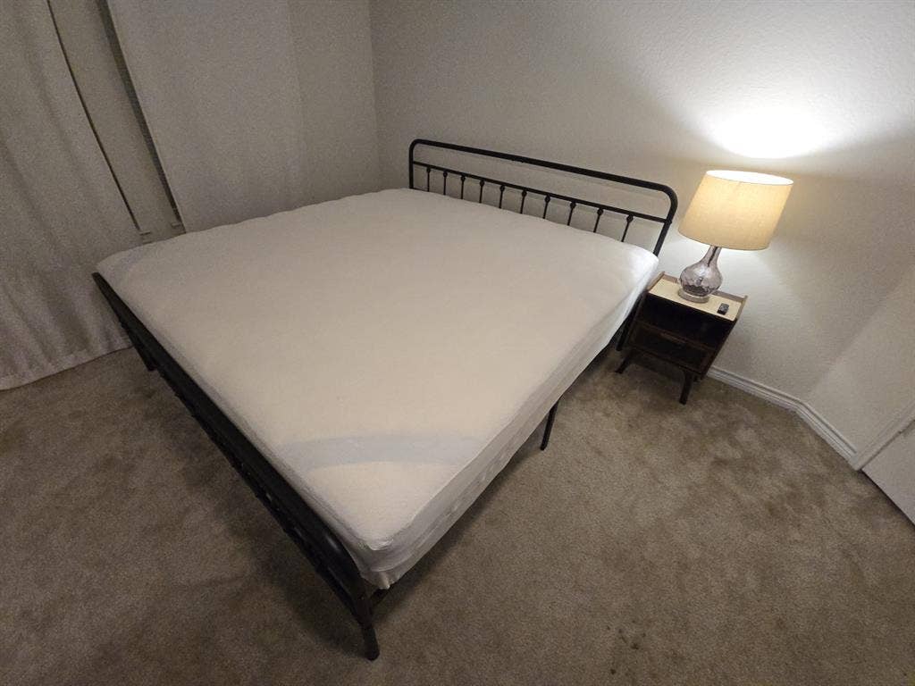 Furnished large master bedroom