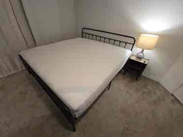 Furnished large master bedroom