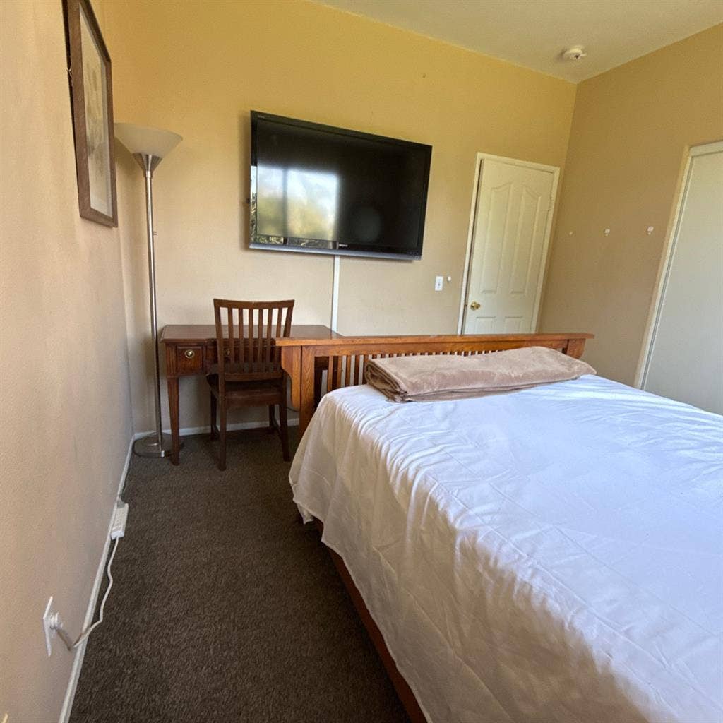 Furnished, Private Bed & Bath
