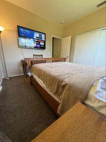Furnished, Private Bed & Bath