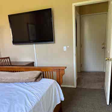 Furnished, Private Bed & Bath