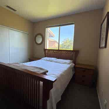 Furnished, Private Bed & Bath