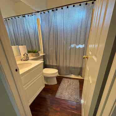 Furnished, Private Bed & Bath