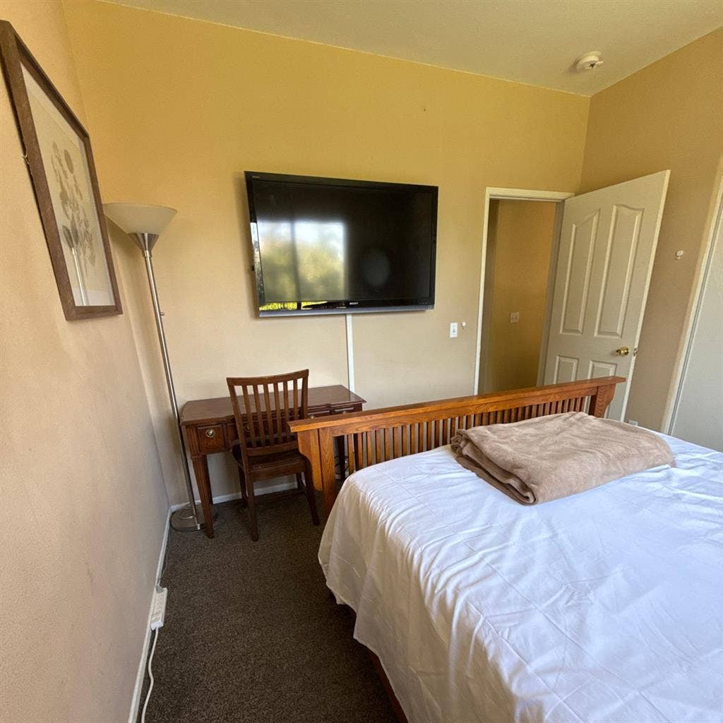 Furnished, Private Bed & Bath