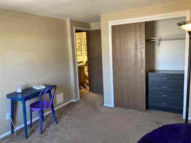 Spacious room and bath for female