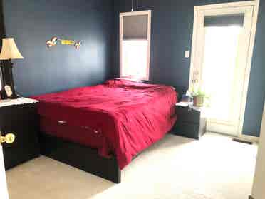Bedroom with private bathroom