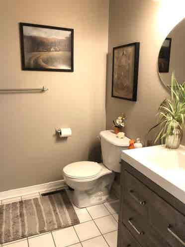 Bedroom with private bathroom
