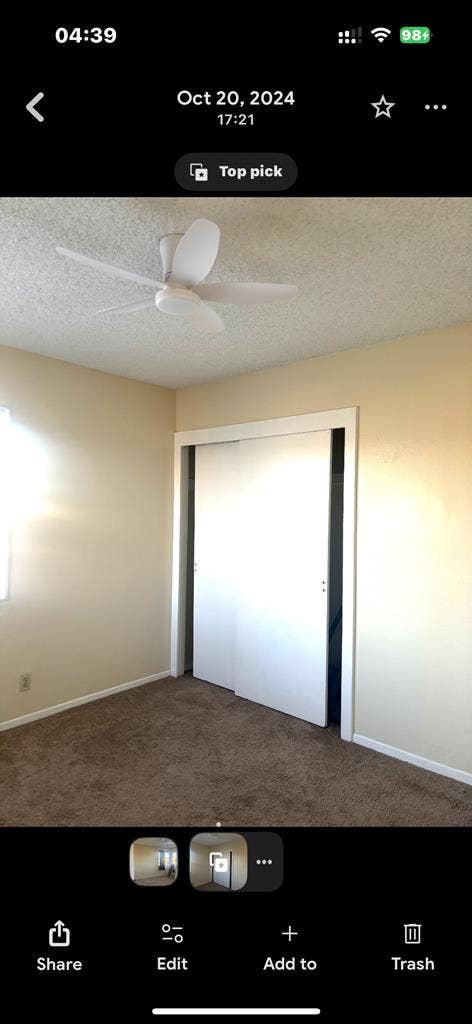 Upstairs furnished/unfurnished room