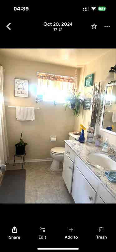 Upstairs furnished/unfurnished room