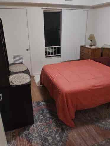 Fully furnished room spacious apt.