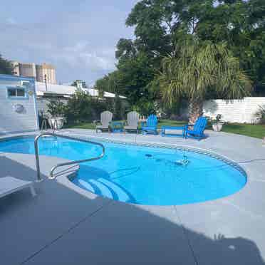 Pool home short term lease