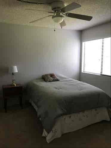 Private bedroom/bathroom.