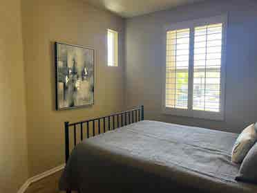 Furnished large room w/ensuite bath