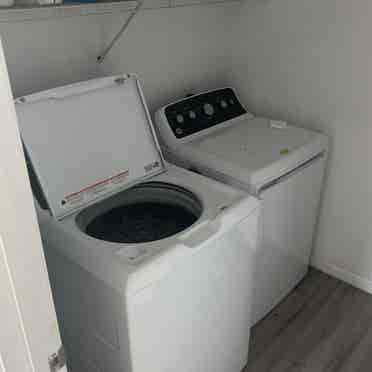 Large room w/ semi private bathroom