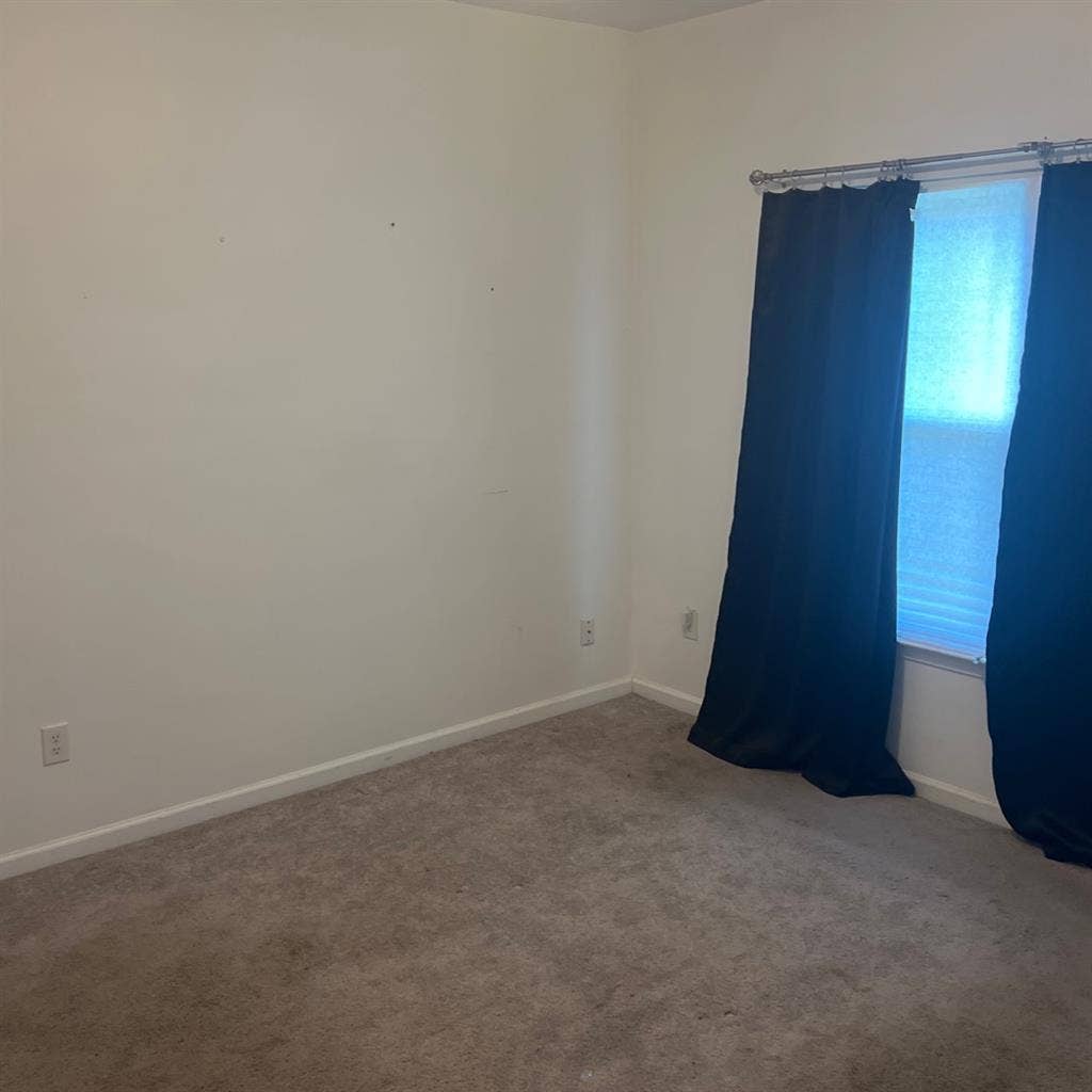 Large room w/ semi private bathroom