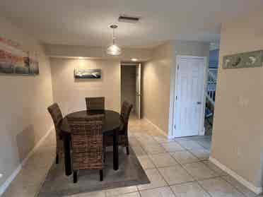 Fully furnished coastal townhouse